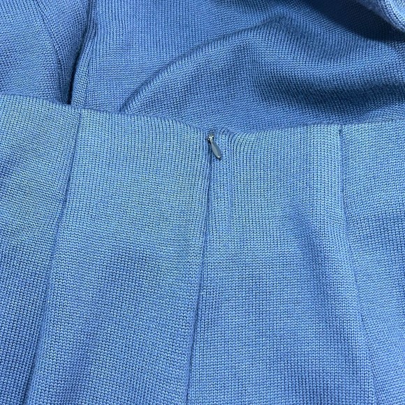 St John Collection Marie‎ Gray Santana Knit Ankle Pants - Picture 5 of 7